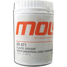 Moly Br 471 Plasto Grease - 1 kg Beyaz Rulman ve Dişli Gresi