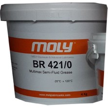 Moly Br 421/0 - 4 kg Genel Amaçlı Rulman ve Yatak Gresi