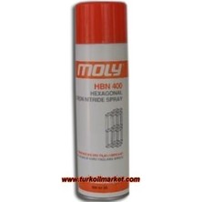 Moly Hbn 400 - 400 ml Altın Gümüş Kalıp Ayırıcı Sprey