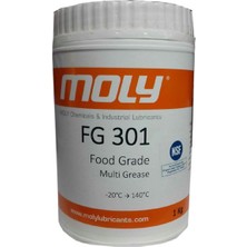 Moly Fg 301 - 1 kg Gıdaya Uygun Yüksek Sıcaklık Gresi