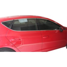 Btl Otomotiv Seat Leon Iıı Cam Çerçevesi 12 Prç Krom 2012 ve Sonrası