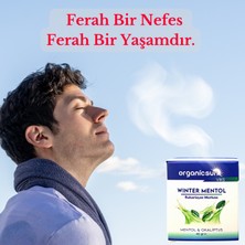 Organicsun Winter Mentol Buharlaşan Merhem Viks Vicks Vikis Mentol ve Okaliptus 40 gr x 6 Adet