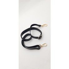 Be Beauty Lacivert Renk Ayarlı, Klips Kancalı Deri Çanta Sapı 110 x 2 Cm.