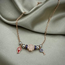 Jewel By Aila Yonca Charm Rose Kaplama Gümüş Halhal