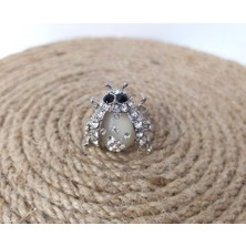 HD Marketim Yüzük Takı Aksesuar Uğur Böceği Ayarlanabilir Kadın Kız Yüzük