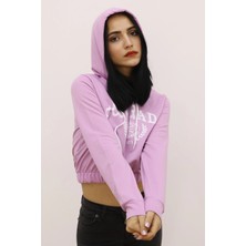 Kapüşonlu Bel Lastikli Sweat - P-019085