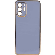 ZORE Galaxy Note 20 Ultra Kılıf  Bark Kenarları Altın Renk Kılıf