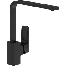 Vitra Root Square Eviye Bataryası, Mat Siyah A4275336