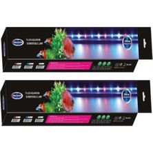 Aqua Master Akvaryum Su Içi LED Lamba 3W 30 cm Pembe-Beyaz