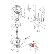 Makita 3612C Şalter Tetik Switch Ürün Kodu 651430-4