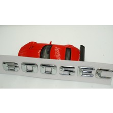 Dk Benz 600 Sec Bagaj Krom Metal 3m 3D Yazı Logo