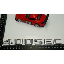 Dk Benz 400 Sec Bagaj Krom Metal 3m 3D Yazı Logo