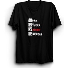 The Fame Eat, Sleep, Anime, Repeat Tişört