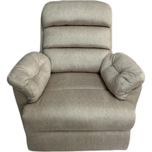 Pollud Koltuk Elektrikli Mekanizmalı USB Şarj Girişli Sallanan Dönen TV Koltuğu - Baba Koltuğu - krm56plus