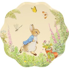 Meri Meri - Peter Rabbit Dinner Plates - Peter Rabbit Tabaklar - L - 8'li