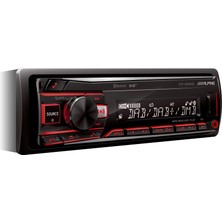 Alpine UTE-204DAB Bluetooth / Dijital Medya/dab Alıcı / Araba Teybi/ Dab+, USB ve Akıllı Telefon Bağlantısı ve Dijital Radyo