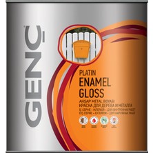 Düfa Genç Sentetik Parlak Ahşap Metal Boyası 2.5 Litre / Açık Kahve