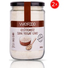 Wefood Glutensiz Tam Yulaf Unu 300 gr 2'li 8683347032846