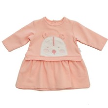 Fatih Bebek Andywawa AC22373RP Street Style Bebek Elbise Pink