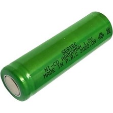 Sertec 1.2VOLT 800MAH Aa Ni-Cd Şarjlı Kalem Pil Başlıksız - 1ADET