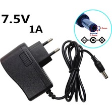 Ata Elektronik 7.5 Volt 1 Amper Ac 100-240V Dc 7.5V 1A 1000MA Güç Kaynağı Adaptör Şarj 5.5x 2.5mm Dönüştürücü 7.5 Volt 1 Amper