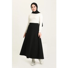 BAV Butik Ayvitrin Kadın Scuba Kloş Etek
