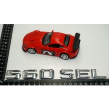 Dk Benz 560 Sel Bagaj Krom Metal 3m 3D Yazı Logo