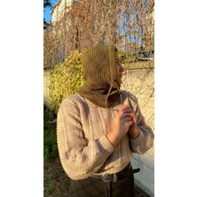 Laviyonsa Triko Ipli Balaclava Unisex Tesettüre Uygun