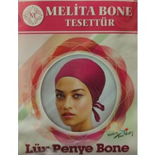 Melita Kadın  Siyah Dikişli Bağlamalı  Penye  Bone10
