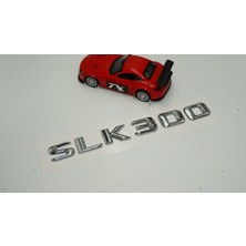 Dk Benz Slk 300 Bagaj Krom Metal 3m 3D Yazı Logo
