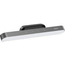 Baseus Şarjlı 1800MAH Manyetik Ayarlanabilir LED Lamba Makyaj Lambası Çalışma Masası Lambası Duvar Lambası