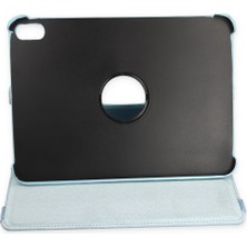 Tech Gross iPad 2022 10.9 (10.nesil) Kılıf 360 Tablet Deri Kılıf - Turkuaz