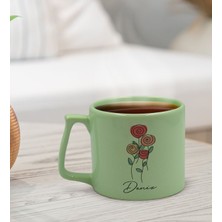 Bk Gift Kişiye Özel Isimli Pastel Yeşil Middle Kupa Bardak, Arkadaşa Hediye, Ev Hediyesi, Doğum Günü Hediyesi, Ofis Hediyesi-22