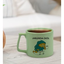 Bk Gift Pastel Yeşil Middle Kupa Bardak, Arkadaşa Hediye, Ev Hediyesi, Doğum Günü Hediyesi, Ofis Hediyesi-12