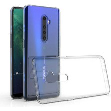 Prolysus Oppo Reno 2z Kamera Korumalı Şeffaf Yumuşak Silikon Kılıf