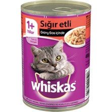 Whiskas 6 Adet Whiskas Biftekli Konserve- 400GR