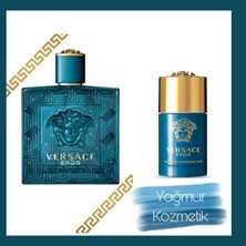 Versace Eros Edt 200ML.VP & Versace Eros Deodorant Stick 75 ml