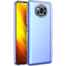 Prolysus Xiaomi Poco X3 Kamera Korumalı Şeffaf Yumuşak Silikon Kılıf