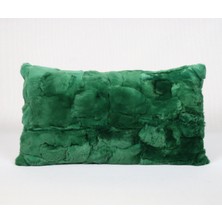 Dericibey Yeşil Rex Tavşan Doğal Bel Yastığı 35 x 50 cm