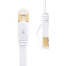 Alfais 4980 Cat7 Ethernet RJ45 Modem Internet Kablosu 0.5 Metre 10GBPS 600MHZ