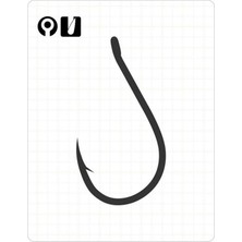 Fudo Chinu W/ring 1001 Black Nikel Olta Iğnesi