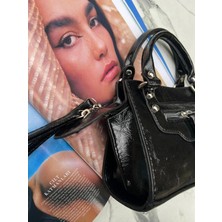 Zeyzey Butik Mira Black Deri Kadın Çanta