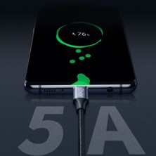 Haohaicheng Örgülü Dirsek Type Erkek/kadın Uzatma Hattı USB C 3.1 Uzatma Kablosu - Gri (Yurt Dışından)