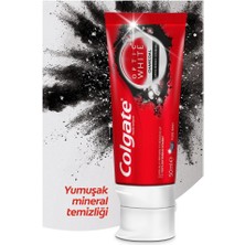 Colgate Optic White Aktif Kömür Beyazlatıcı Diş Macunu 50 ml x 2 Adet + Extra Clean Diş Fırçası x 2 Adet