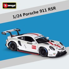 Xuan Bburago 1:24 Porsche 911 Rsr Alaşım Yarış Arabası Modeli Diecast Metal Oyuncak Spor Otomobil Modeli Yüksek Simülasyon Koleksiyonu Çocuk  (Yurt Dışından)