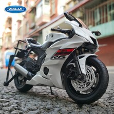 Xuan Welly 1:12 Yamaha Yzf-R6 Alaşım Yarış Motosiklet Modeli Yüksek Simülasyon Metal Sokak Motosiklet Model Koleksiyonu Çocuk Oyuncak  (Yurt Dışından)