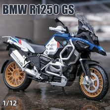 Xuan 1:12 R1250 Gs Silvardo Alaşım Yarış Motosiklet Modeli Simülasyon Diecast Metal Street Sports Motosiklet Modeli Çocuk Oyuncak i (Yurt Dışından)