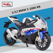 Xuan Maisto 1:12 Bmw S1000RR Alaşım Yarış Motosiklet Modeli Simülasyon Diecasts Metal Kros Spor Motosiklet Modeli Çocuk i (Yurt Dışından)