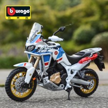 Xuan Bburago 1:18 Honda Afrika Twin Macera Alaşım Yarış Motosiklet Modeli Diecasts Street Motosiklet Modeli Koleksiyon Çocuk Oyuncak  (Yurt Dışından)