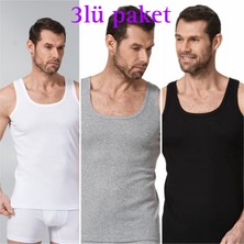 Namaldı 3lüpaket Erkek Elastan Atlet